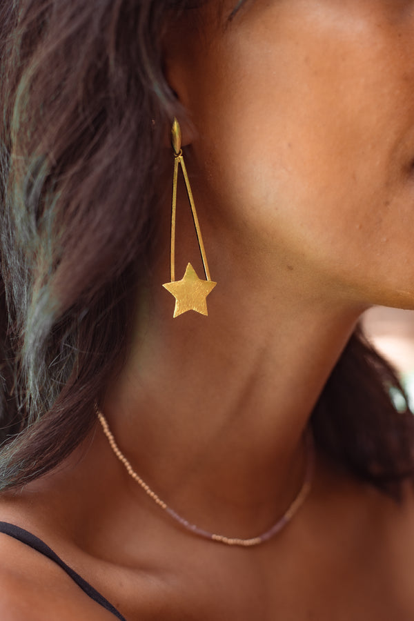 Aros Colgantes estrellas